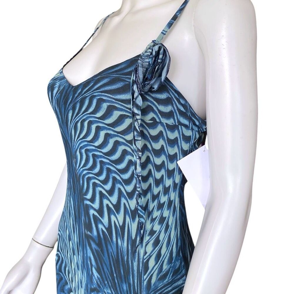 euro y2k vintage siren midi dress - Picture 5 of 8
